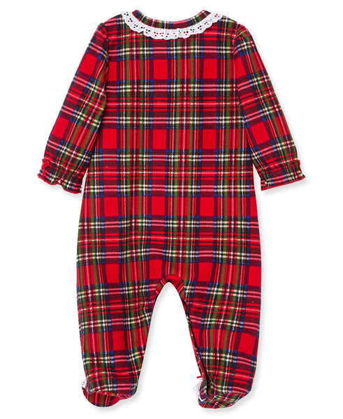 Girls Plaid Footie Pajama 613498