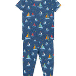 Sailboat 4-Piece Pajama Set (12M-4T)