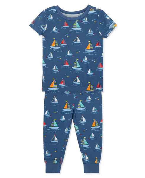 Sailboat 4-Piece Pajama Set (12M-4T)