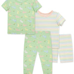Bunny 4-Piece Pajama Set (12M-4T)
