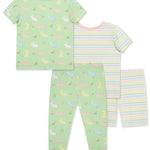 Bunny 4-Piece Pajama Set (12M-4T)