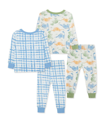 Dino 4-Piece Pajama Set 25-616281