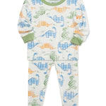 Dino 4-Piece Pajama Set 25-616281