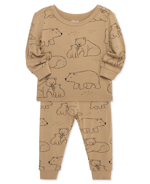 Bear 4-Piece Toddler Pajama Set 25-616282