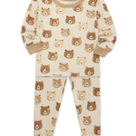 Bear 4-Piece Toddler Pajama Set 25-616282
