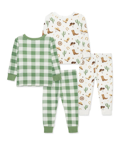 Cowboy 4-Piece Pajama Set 25-616284