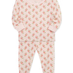 Floral 4-Piece Toddler Pajama Set 25-616287