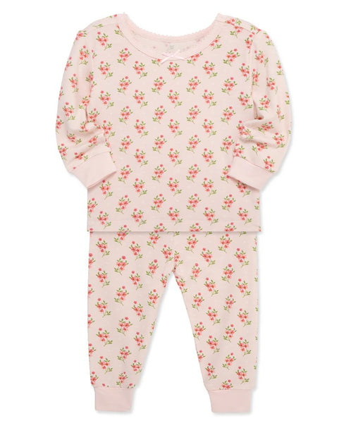 Floral 4-Piece Toddler Pajama Set 25-616287