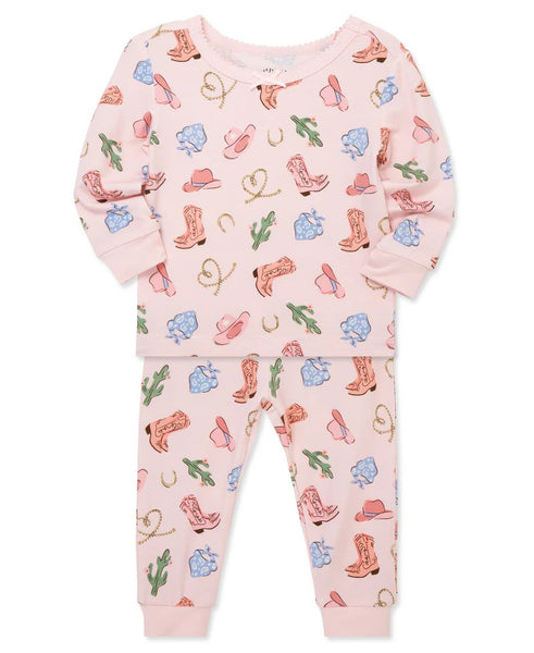 Cowgirl 4-Piece Toddler Pajama Set 25-616289