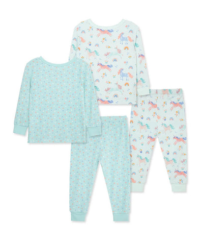 Unicorn 4-Piece Toddler Pajama Set 25-616291