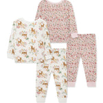 Woodland 4-Piece Toddler Pajama Set 25-616292