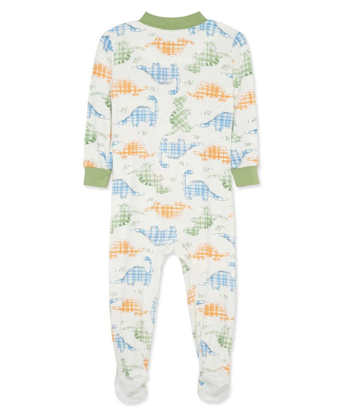 Dino Zip Front Footie Pajama 25-616293