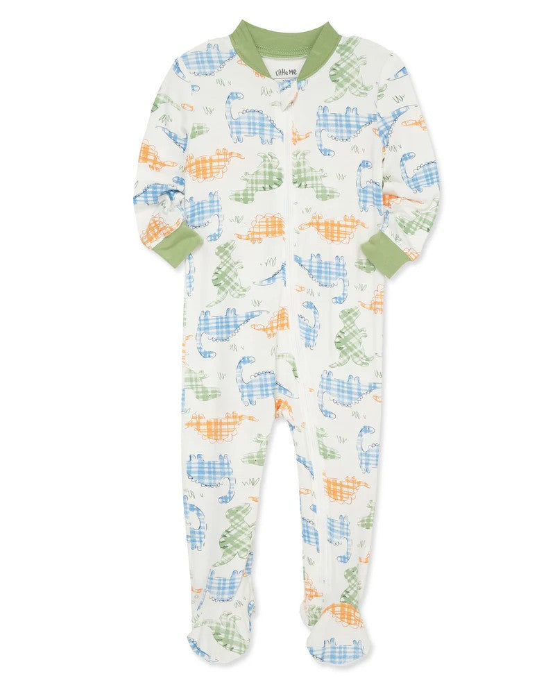Dino Zip Front Footie Pajama 25-616293