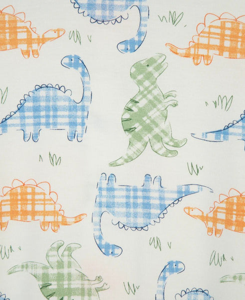 Dino Zip Front Footie Pajama 25-616293