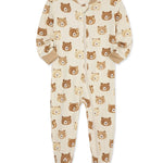Bear Zip Front Footie Pajama 25-616294