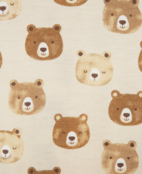 Bear Zip Front Footie Pajama 25-616294