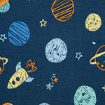 Space Zip Front Footie Pajama 25-616295