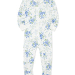 Toile Zip Front Footie Pajama 25-616300