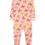 Bow Zip Front Footie Pajama 25-616302