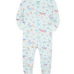 Unicorn Zip Front Footie Pajama 25-616303