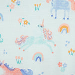 Unicorn Zip Front Footie Pajama 25-616303