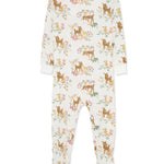 Woodland Zip Front Footie Pajama 25-616304