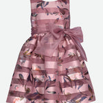 MILA SHADOW STRIPE PARTY DRESS 11550