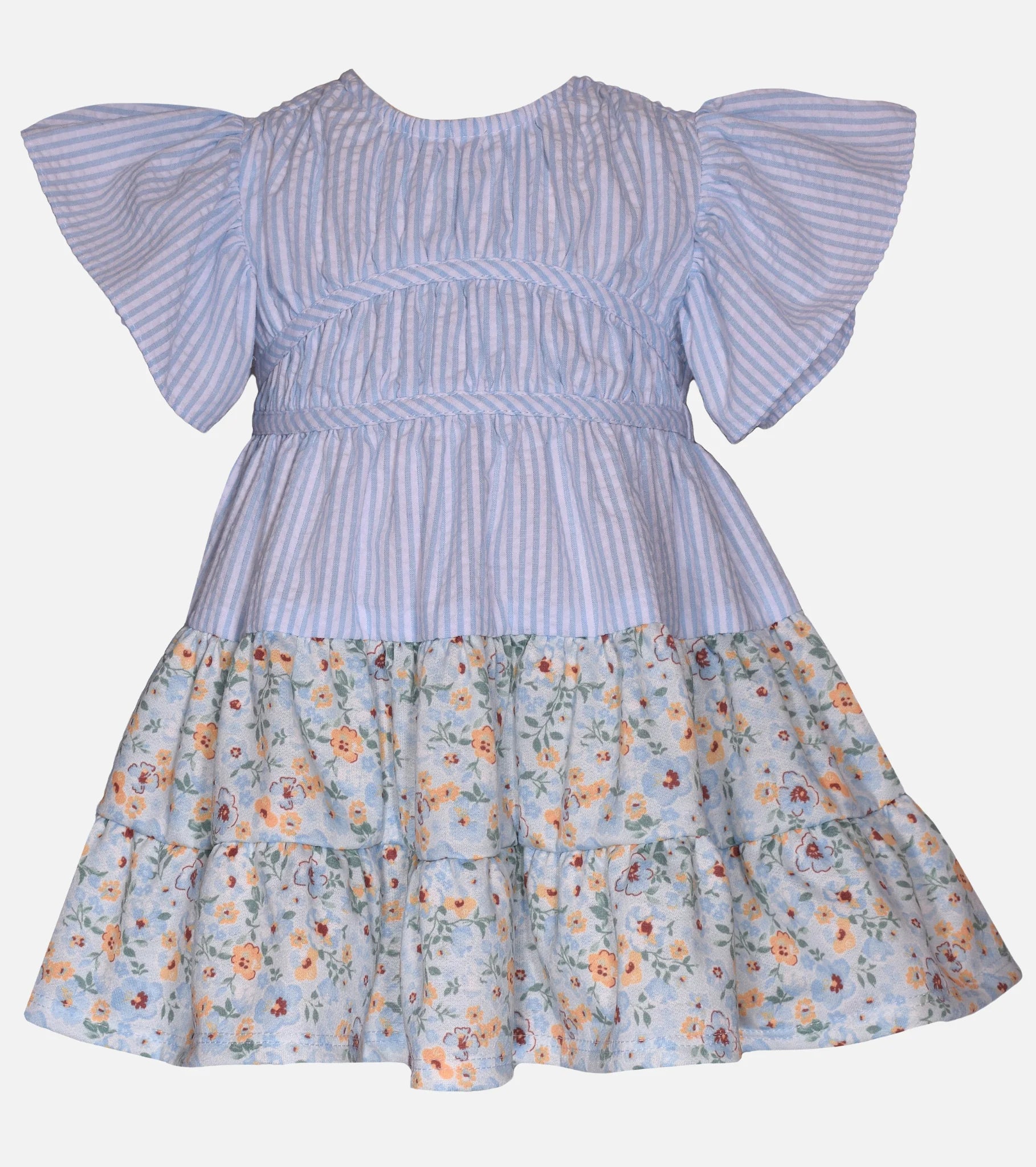 Georgie Mixed Print Dress 12230