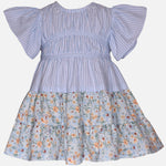 Georgie Mixed Print Dress 12230
