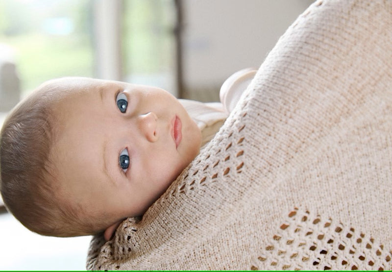 Baby Knit Blanket Ref. 25-9853-035
