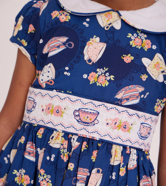 Alice Smocked Tea Time Dress 12629