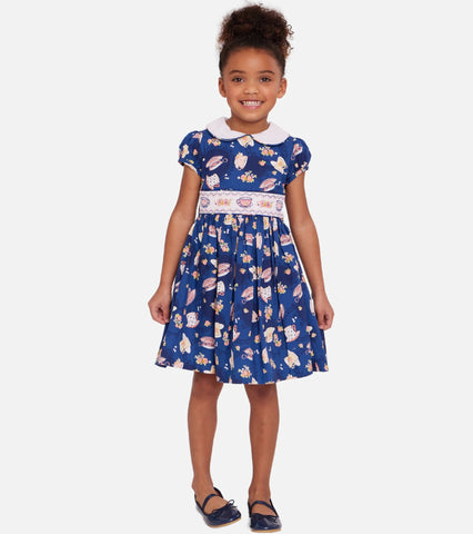 Alice Smocked Tea Time Dress 12629
