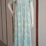 Women's cotton floral dress P836