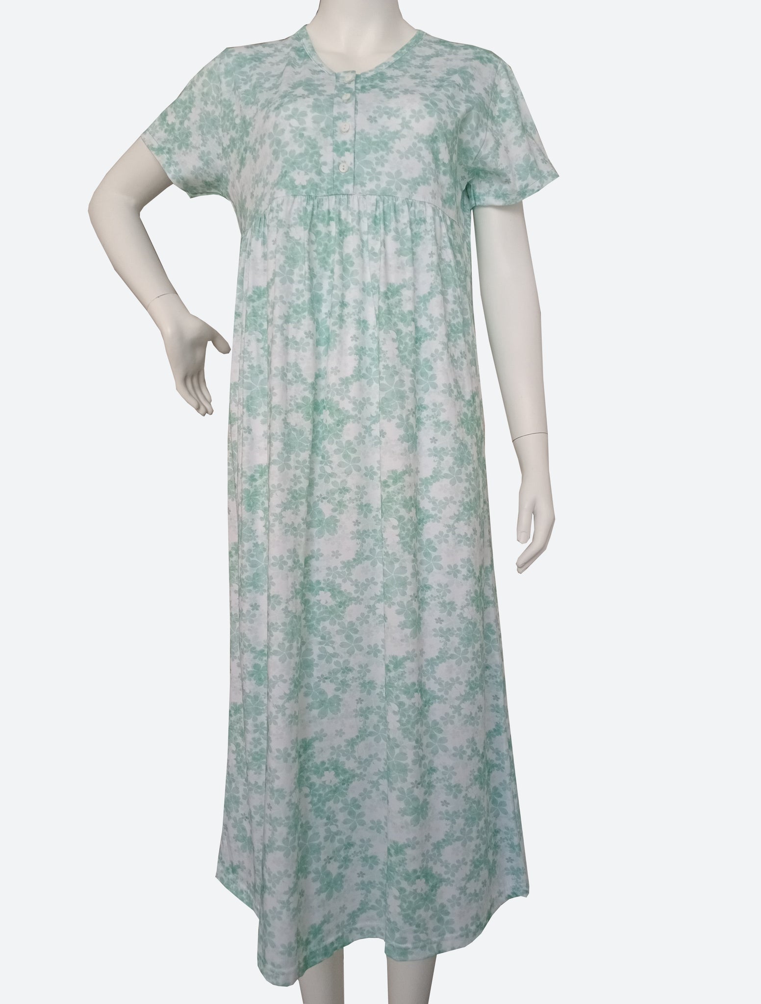 Women's light cotton cool half-sleeve dress P837