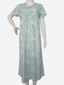 Women's light cotton cool half-sleeve dress P837