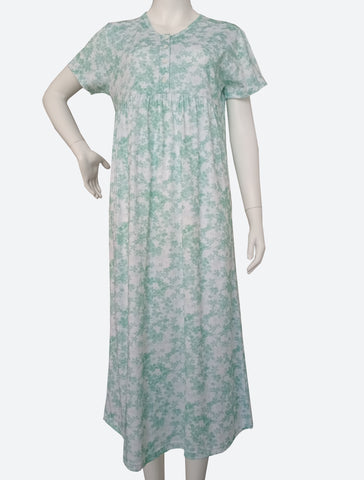 Women's light cotton cool half-sleeve dress P837