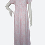 Women's light cotton cool half-sleeve dress PINK P837