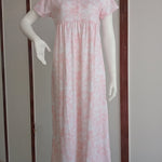 Women's light cotton cool half-sleeve dress PINK P837