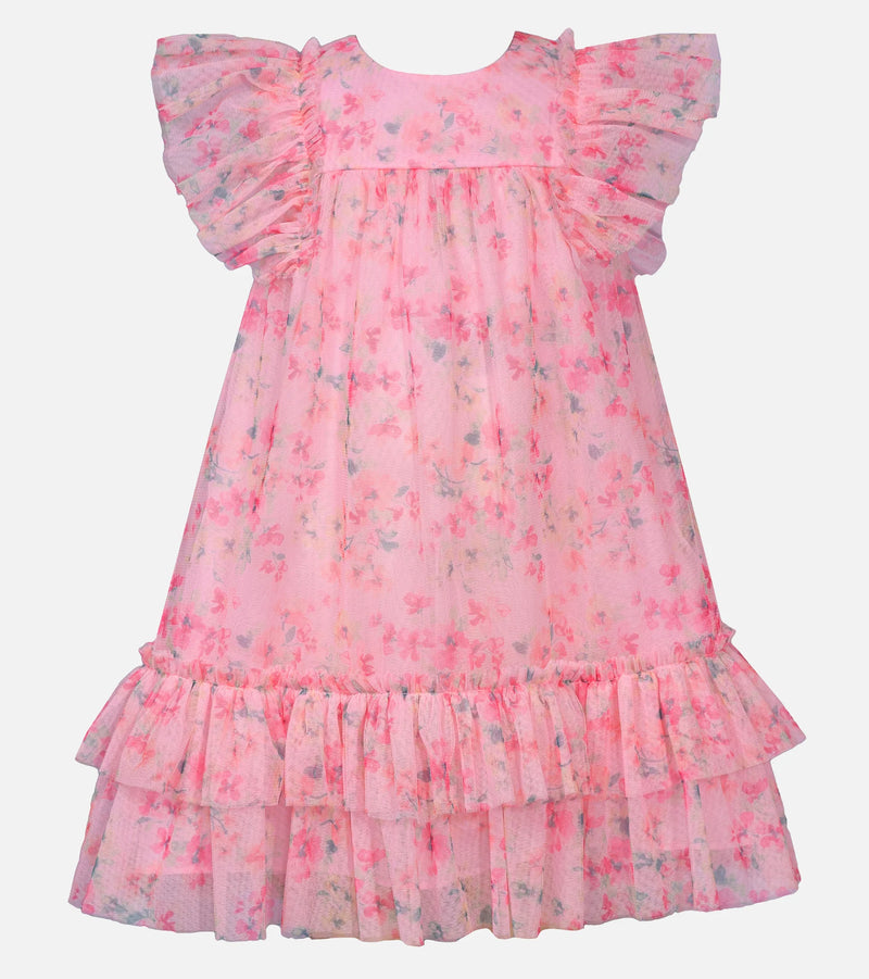 Thea Tiered Flutter Dress 13488