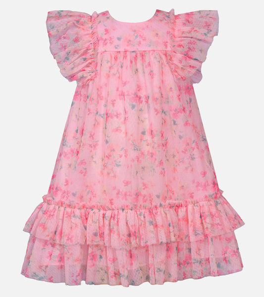 Thea Tiered Flutter Dress 13488