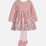 Lily Sweater Dress with Tights 25-W5-14714