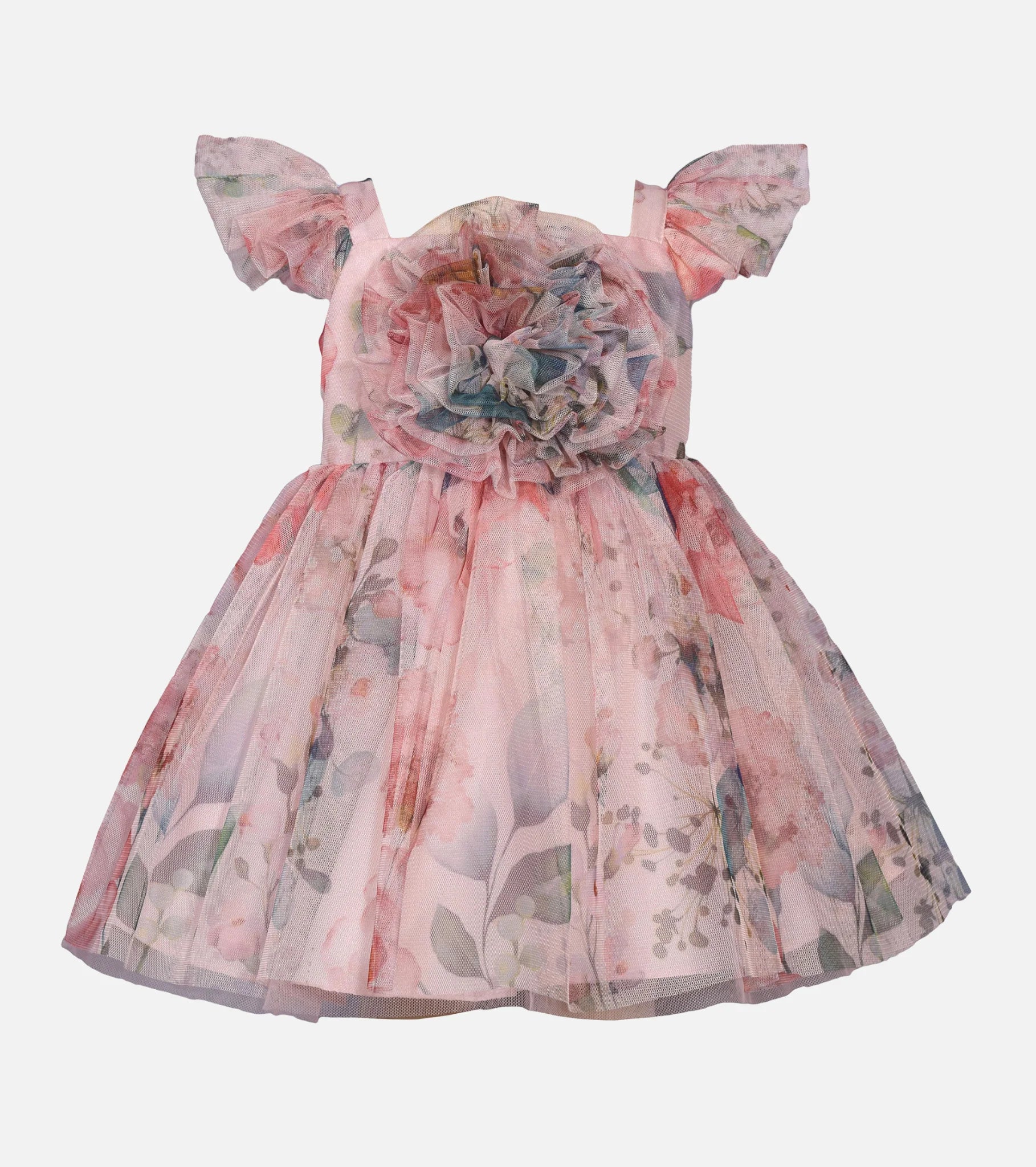 Lila Rosette Party Dress 12620