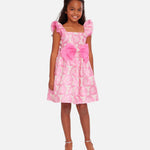ARIA JACQUARD PARTY DRESS 11934