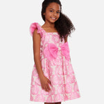 ARIA JACQUARD PARTY DRESS 11934