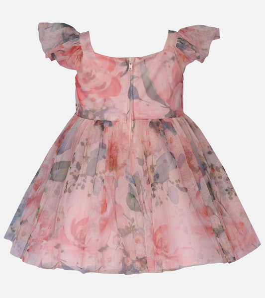 Lila Rosette Party Dress 12620