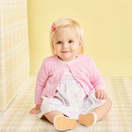 Pretty Tulips Dress & Cardigan Set 15637