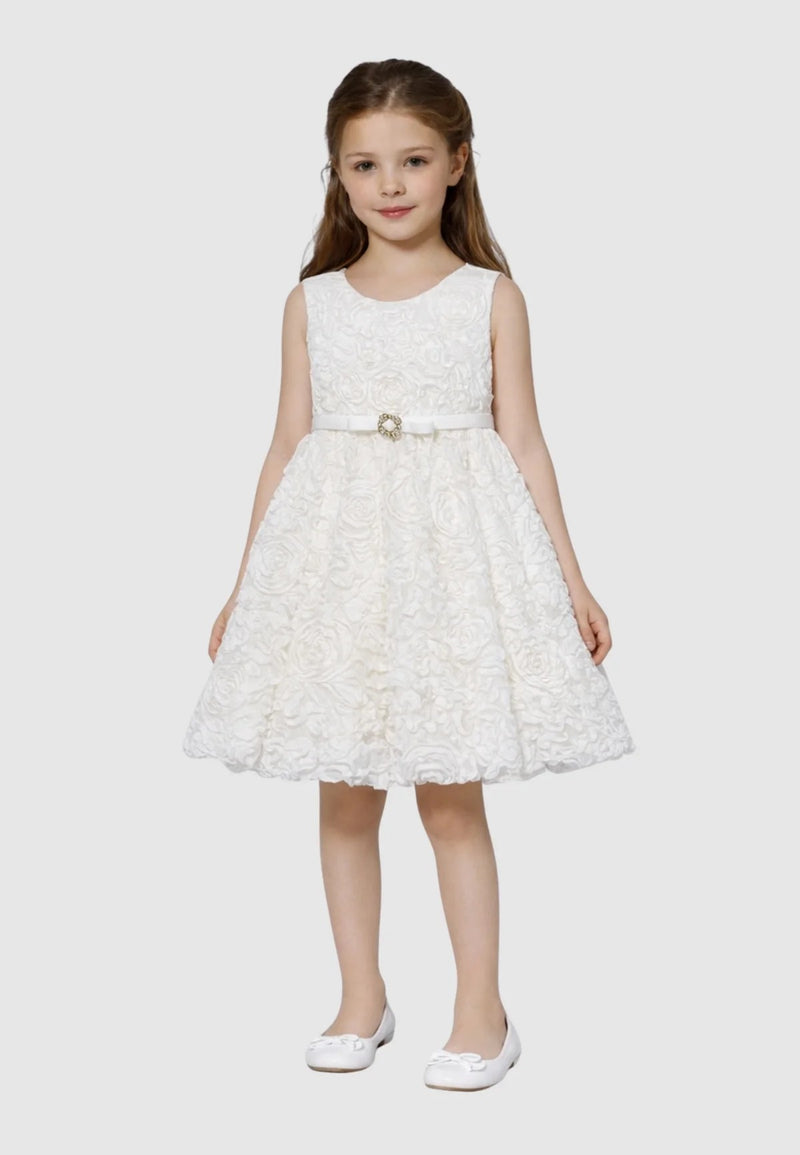 puffy dress for girls  26-5050-3