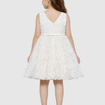 puffy dress for girls  26-5050-3