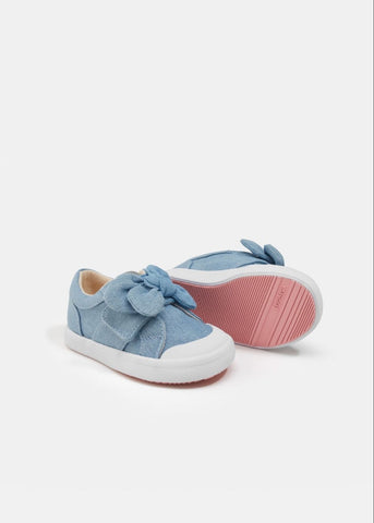 MAYORAL Baby Girl Bow Trainers 41432-060 Denim