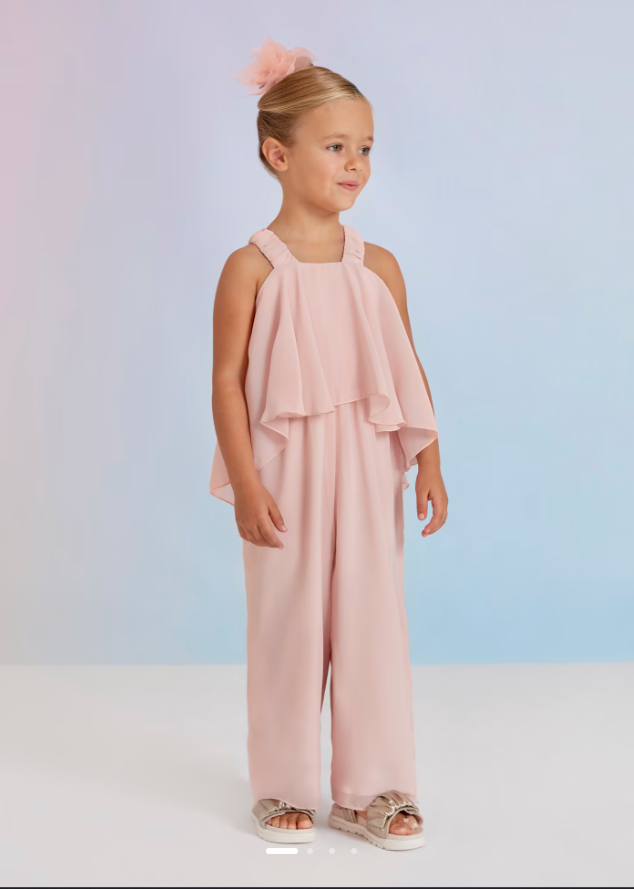 Long Chiffon Jumpsuit For Girl Ref. 23-05241-015